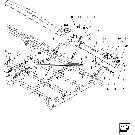 1.390.1 6' FIVE SECTION OUTER WING BRACING AND ROCKSHAFT - 45' MODEL SHOWN