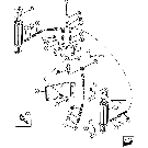 A.10.A(30) HYDRAULIC SYSTEM - ROW MARKER, 8 ROW RIGID TRAILING