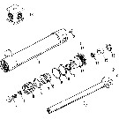 091C D-130 BOOM & CROWD CYLINDER, SET SCREW