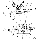 06-01D PUMP, TANDEM - MOUNTING, MODELS WITH PILOT CONTROL (NORTH AMERICA)