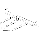 023 UTILITY FORK KIT, STANDARD, ATTACHMENTS, P/N 202885