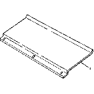 030 FRONT MUD GUARD KIT, ATTACHMENTS