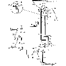 023 HYDRAULICS SCHEMATIC, CONTROL VALVE, RELIEF VALVE, CYLINDER