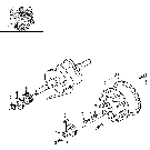 01.01.04 CRANKSHAFT & FLYWHEEL - ONAN, LS120